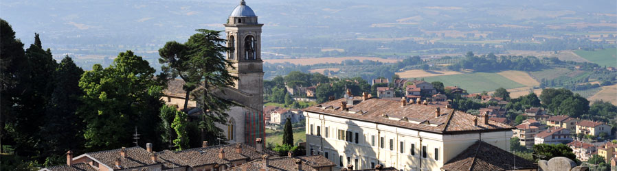 San Gemini view - Duomo and palazzo Santacroce